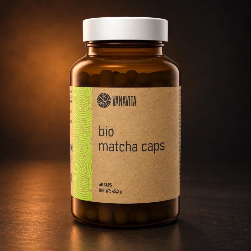 VanaVita BIO Matcha, 60 κάψουλες