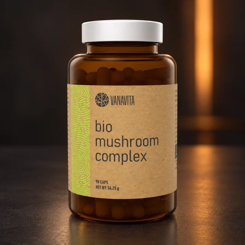 VanaVita BIO Mushroom Complex, 90 κάψουλες